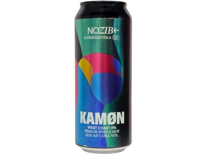NOZIB - KAMON West Coast IPA Simcoe 0,5l can 6,5% alc.