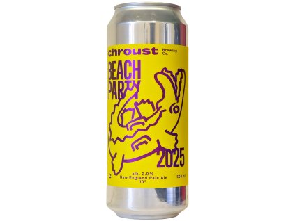 Chroust - 10°BEACH PARTY 2025 0,5l plech 3,9%alc.