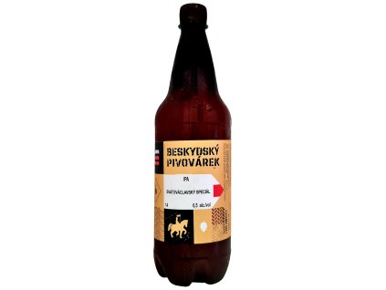 Beskydský pivovárek - SVATOVÁCLAVSKÝ SPECIÁL IPA 2025 1l pet 6,5% alc.