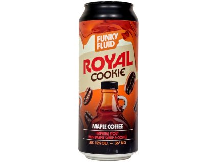 Funky Fluid - Royal Cookie: Maple Coffee 0,5l can 12% alk.