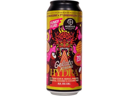 Funky Fluid - 30°Gelato XTREME: HYDRA 500ml can 8% alc.