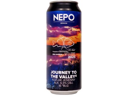 Nepo - Journey To the Valley #4 500ml plech 6,9% alc.