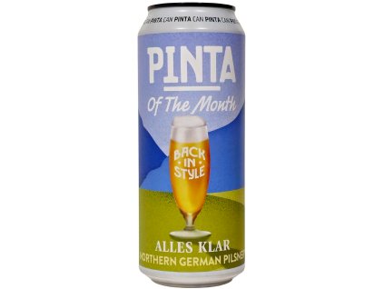 PINTA - OF THE MONTH - September 2025 - Alles Klar 0,5l can 5,5% alc.