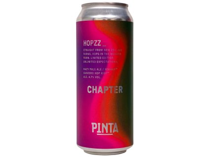 PINTA - Hopzz_ Chapter 0,5l plech 4,7%alc.