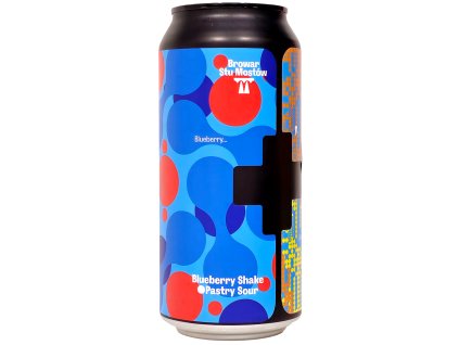 STU MOSTÓW - Blueberry Shake 0,44l can 5% alc.