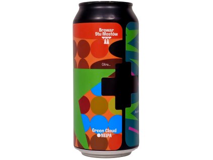 STU MOSTÓW - Green Cloud 0,44l can 6,2% alc.