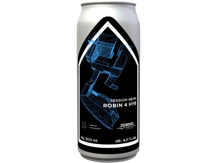 Zichovec - 10°Robin 4 Hyb - 0,5l can 4% alc.