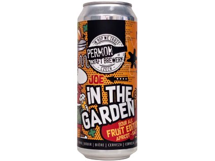 PERMON - Joe In the Garden – Tropical Friends Edition (Maracuja, Guava, Mango, Salt) 0,5l plech 5,6%alc.