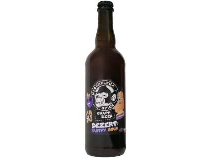 NACHMELENÁ OPICE - 15°Dezert Pastry Sour  - 0,75l sklo 4,8% alc.