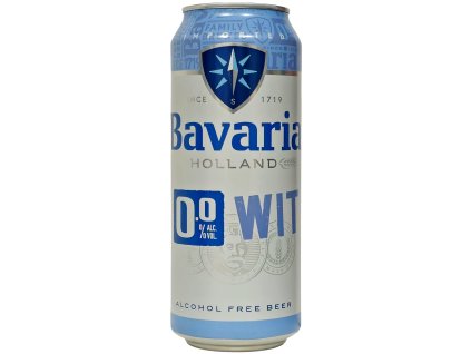 Bavaria 0.0% Wit  0,5l can 0,0% alk.