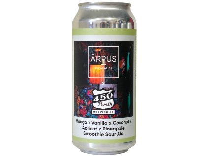 Arpus/450 North - Mango x Vanilla x Coconut x Apricot x Pineapple 0,44l can 4,5% alk.