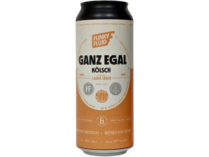 Funky Fluid - Ganz Egal 12° 500ml can 5% alc.