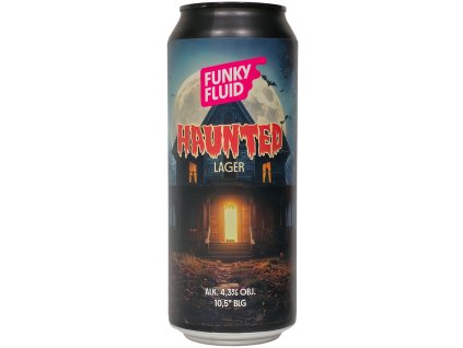 Funky Fluid - Haunted 10,5° 500ml can 4,3% alc.