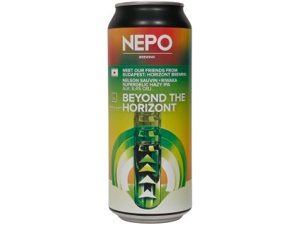 Nepo - Meet Our Friends | From Budapest: Horizont Brewing - Beyond the Horizont 500ml can 6,4% alc.  Největší výběr craftových piv