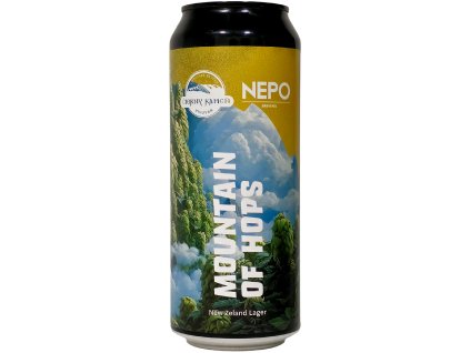 Nepo/ Cierny Kamen - Mountain of Hops 12° 500ml can 4,8% alc.  Největší výběr craftových piv