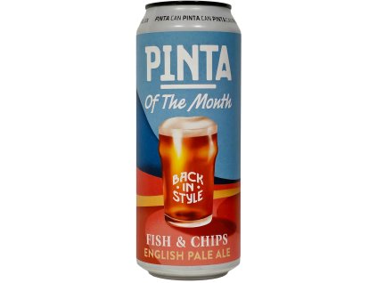 PINTA - OF THE MONTH - November 2025 - Fish & Chips 0,5l can 4,3% alc.
