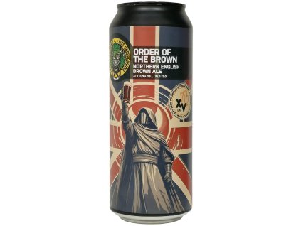 Piwne Podziemie  - Order of the Brown 0,5l can 5,3% alk.