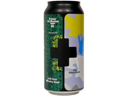 STU MOSTÓW - Lush Lime 0,44l can 5,5% alc.