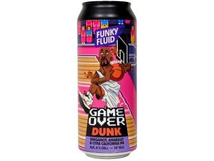 Funky Fluid - Game Over: Dunk 500ml can 6% alc.
