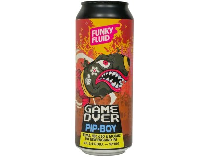 Funky Fluid - Game Over: Pip-Boy 500ml can 6,4% alc.