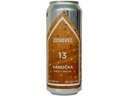 Zichovec - Vánočka 13° 2025 0,5l plech 5,5% alc.