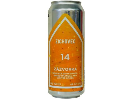 Zichovec - Zázvorka 14° 0,5l can 6% alk.