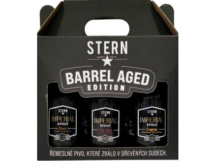 Stern - Imperial Stout 24° - Dárková krabice 3x 0,33l SKLO 10,5% alc.