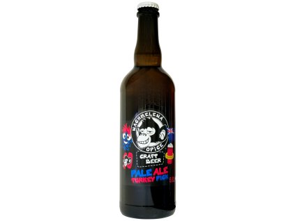 NACHMELENÁ OPICE - Pale Ale Turkey Pick 13,4°  - 0,75l sklo 5,6% alc.