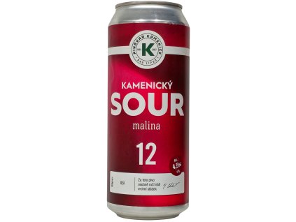 Kamenice nad Lipou - Sour Malina 12° 0,5l can 4,5% alc.