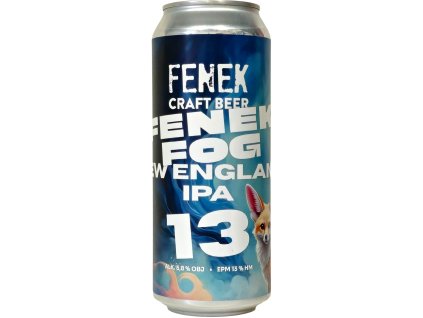 Fenek Craft Beer - Fog NEIPA 13° 0,5l plech 5,8% alc.
