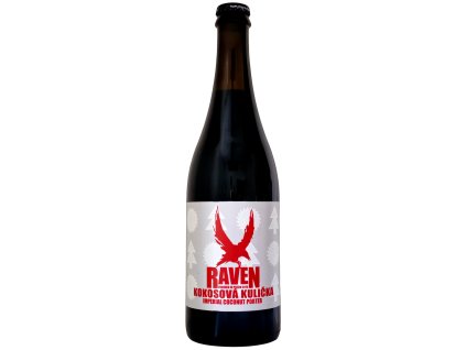 Raven - KOKOSOVÁ KULIČKA 18° 2025 0,7l sklo 7,4% alk.