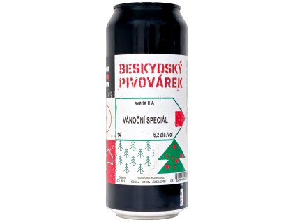 Beskydský pivovárek - Vánoční speciál 2025 14° 0,5l plech 6,2%alc.