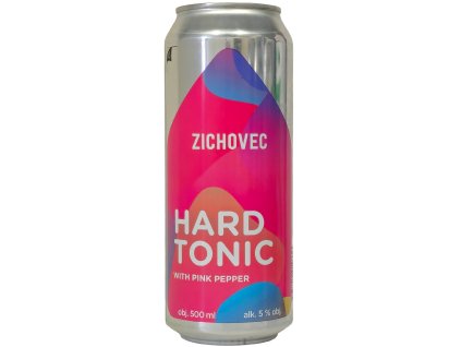 ZICHOVEC - Hard Tonic with Pink Pepper 0,5L can 5% alc.