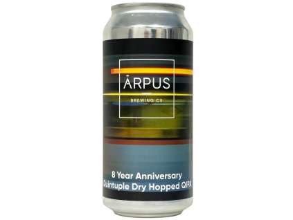 Arpus - 8 Year Anniversary Quintuple Dry Hopped QIPA 0,44l can 12% alk.