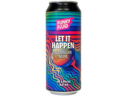 Funky Fluid - Let It Happen 500ml can 6,5% alc.