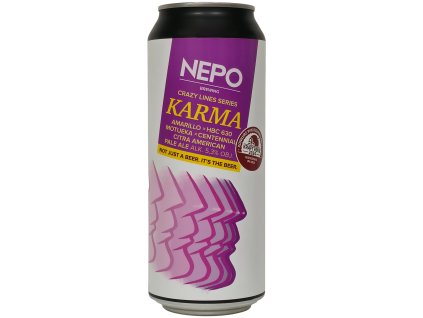 NEPO - Crazy Lines Series: Karma 500ml can 5,3% alc.