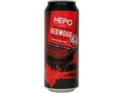 Nepo - Crazy Lines Series: Red Wood 500ml can 7,9% alc.