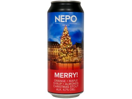 Nepo - Merry! 2025 500ml can 5% alc.