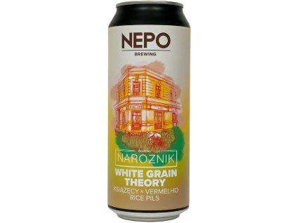 Nepo - White Grain Theory 500ml can 4,3% alc.  Největší výběr craftových piv