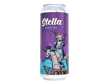 Clock - Stella 2025  500ml plech 6,5% alc.