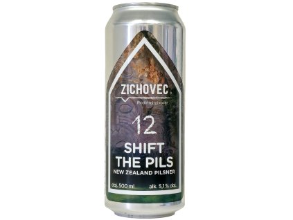 Zichovec - Shift the Pils 0,5l plech 5,1% alk.