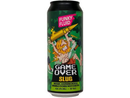 Funky Fluid - Game Over: Slug 500ml can 8% alc.