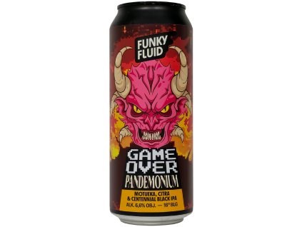 Funky Fluid - Game Over: Pandemonium 500ml can 6,6% alc.