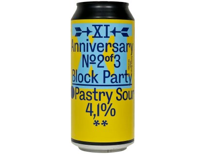 STU MOSTÓW - XI Anniversary | Block Party 0,44l can 4,1% alc.