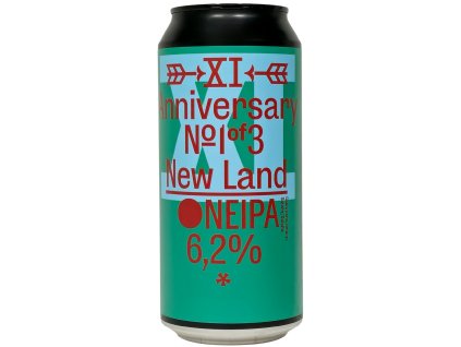 STU MOSTÓW - XI Anniversary | New Land 0,44l can 6,2% alc.