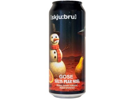 SQBRU [skjuːbru] - Gose Sůl 11: Pear Noel 0,5l can 5,3% alk.