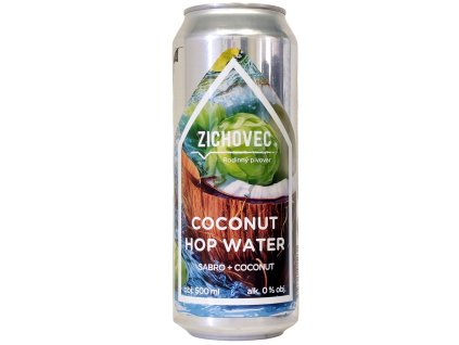 Zichovec - Hop Water Coconut Ø 0,5l plech 0% alk.