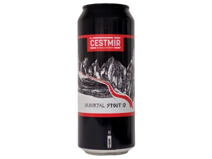 ČESTMÍR - Immortal Stout 15° 0,5l can  6,5% alk.
