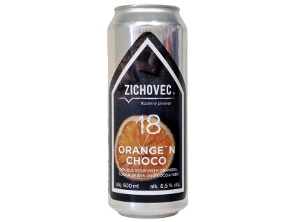 Zichovec - Orange'n Choco 18° 0,5l can 6,5% alk.