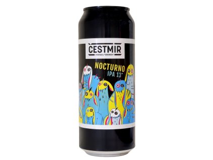 ČESTMÍR - Nocturno IPA 13° 0,5l can 5,5% alk.